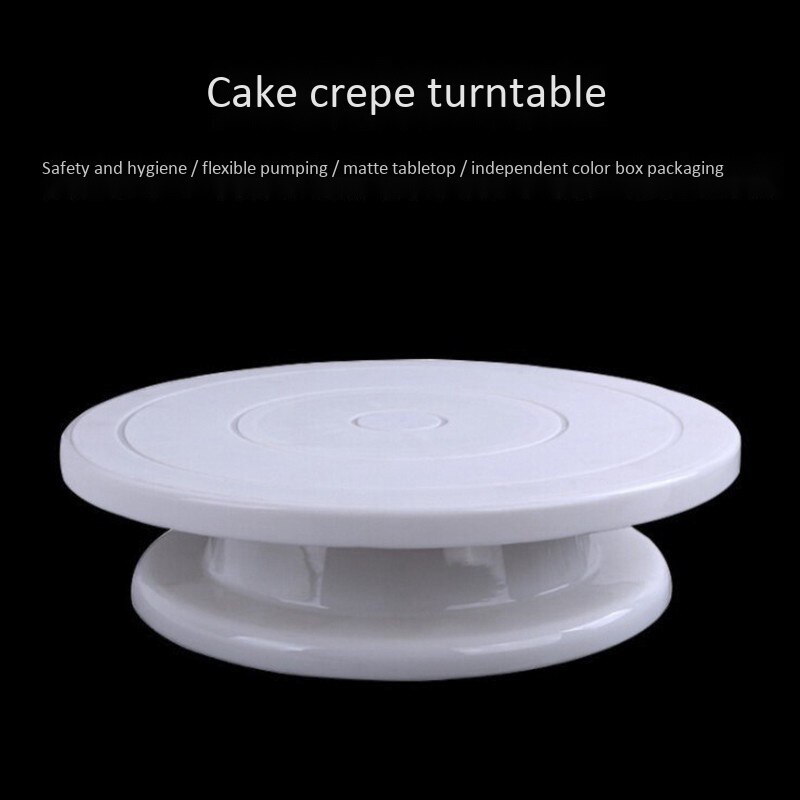 DIY Cake Turntable Baking Mold Cake Plate Rotating Round Cake Decorating Tools Rotary Table Pastry Supplies