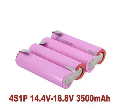 18650 battery20A 35E 3500mAh-6000mAh 3S 4S 5S 6S 8S 7.4V 12.6V 14.8V 18V 25.2V 29.6V For Screwdriver batteries weld battery pack: Gold