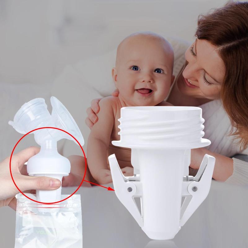 Breast Pumps Accessories Baby Feeding Portable Breast Milk Storage Bag Clip 4.8cm wide caliber suction milk bag converter Baby