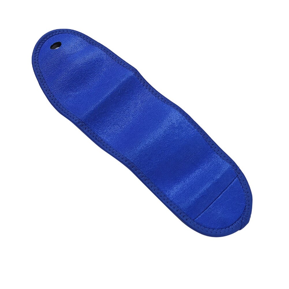 1PC Adjustable Hand Safety Wrist Support Brace Wrist Protector Gym Brace Bandage Sport Wristband: Blue