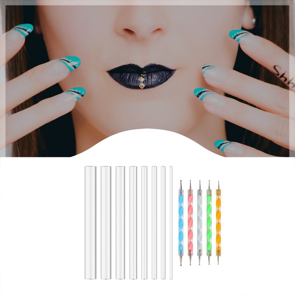 13PCS Mandala Dotting Tools Set Pen Dotting Tools Mandala Stencil Ball Stylus Paint Tray for Painting Rocks, Coloring, Drawing