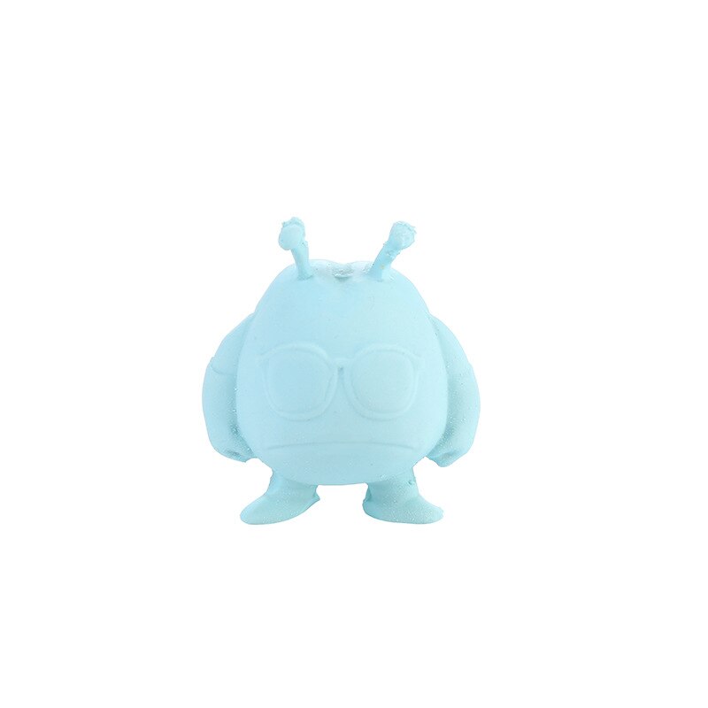 Dog Chew Toy Sound Robot Latex Nibble Toy Little Man Shape Bite-resistant Molar Pet Supplies Teeth Clean Puppy Toy Pet Supplies: 1