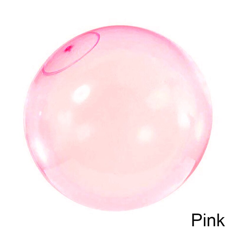 Giocattoli da esterno per bambini palla a bolle palloncino riempito con acqua ad aria morbido squishy gonfiabile bagno per bambini doccia palla da spiaggia antistress: pink 70CM