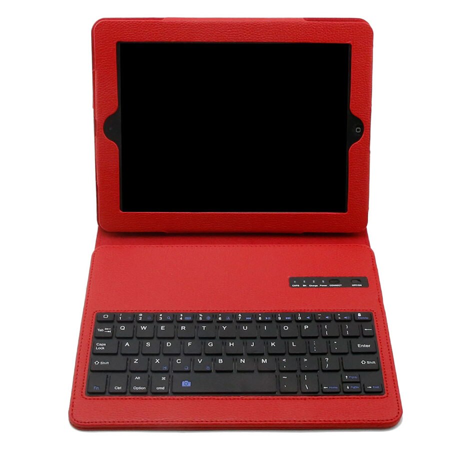 Funda para teclado para iPad Mini 1 2 3, 2 en 1, 7,9 pulgadas, Bluetooth, PU, funda de soporte de cuero, teclado inalámbrico