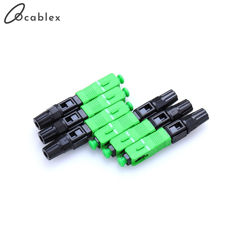 0.3dB Embedded FTTH Fiber Optic Quick Connector for CATV FTTH SC/APC SM Fast Connector