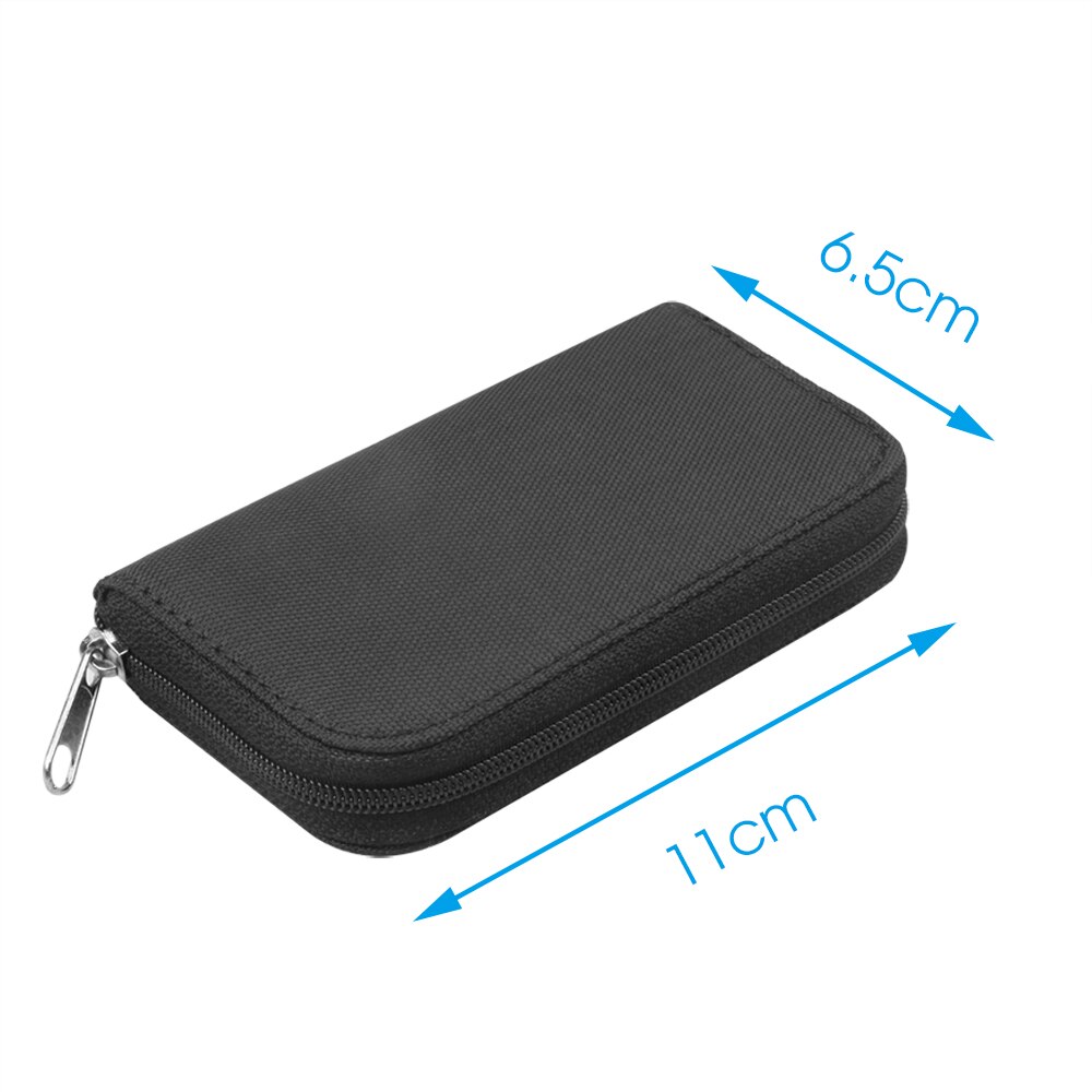 Bunte Speicher Karte Schutzhülle Organizer Kasten 22 Karte Orten Für SDHC MMC CF XD SD Speicher Karte Lagerung Tragetasche tasche