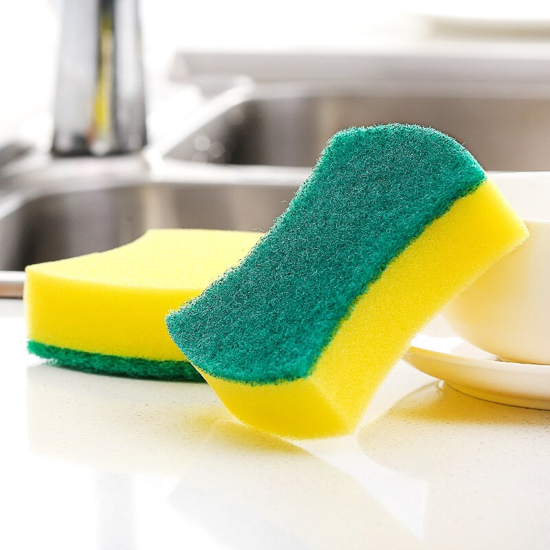 Double-sided Cleaning Sponges Magic Eraser Sponge For Dish Washing Nano Density Decontamination Sponge For Kitchen Bathroom