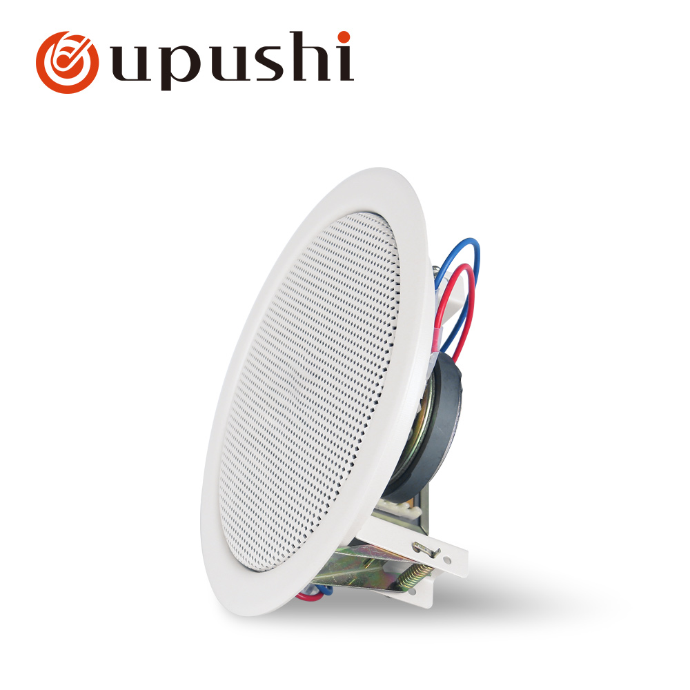 Beste in plafond speakers 6.5 inch full range luidsprekers oupushi thuis surround sound systeem met Hoge geluidskwaliteit