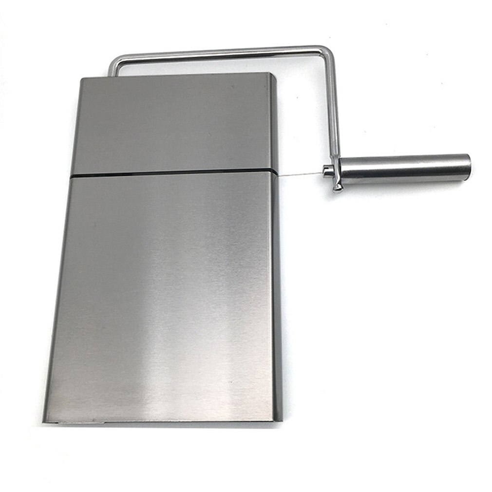 Stainless Steel Cheese Slicer Grater Section Butter Shredder Cutting Board Cloth Department Platform Cheese Raller