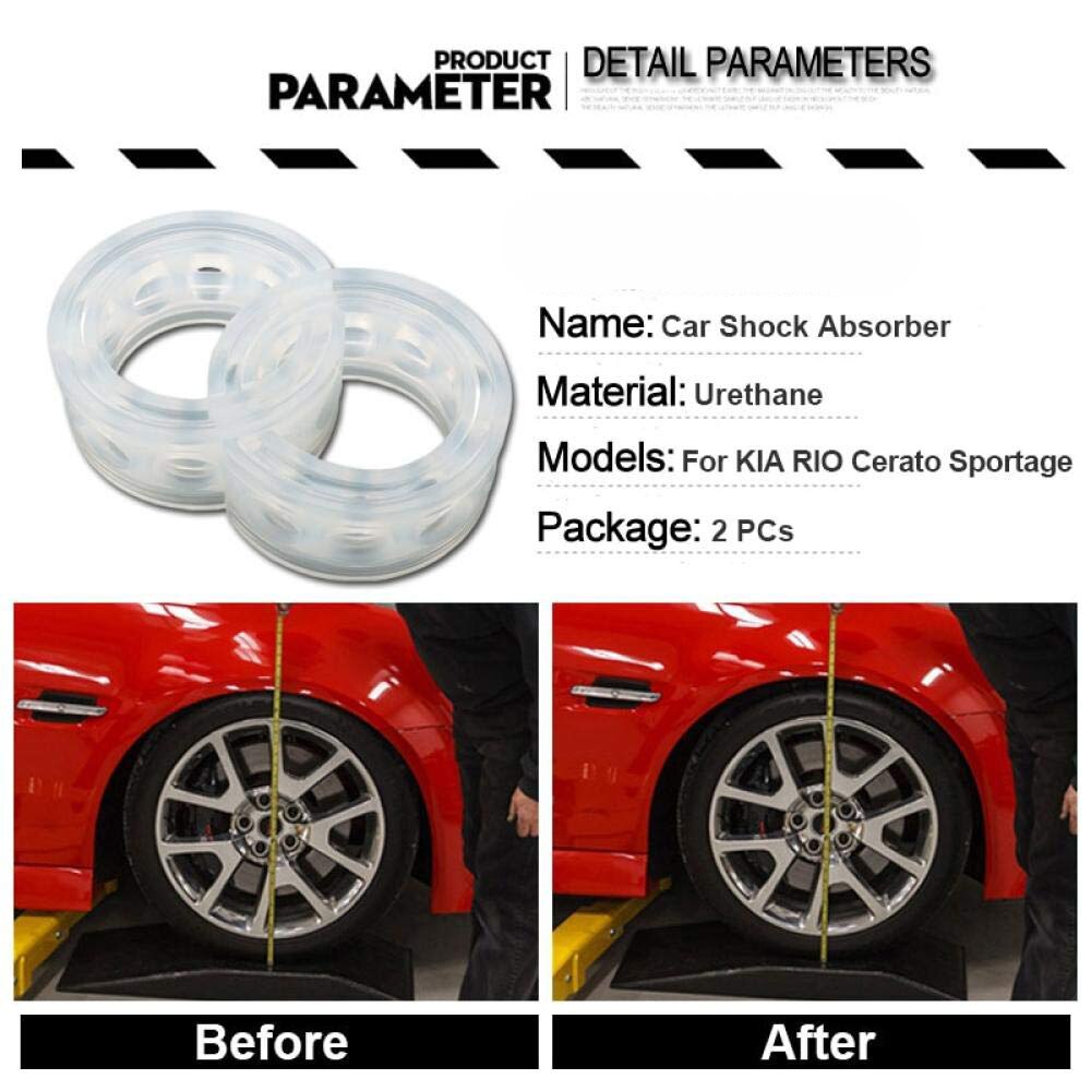 A / b / c / d / e / f type bil støtdemper pute gummi bil støtdemper bil spiralfjær kraftpute buffer gjennomsiktig