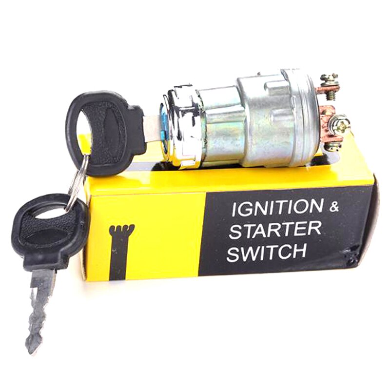 Universal Car Boat 12v 4 Position Ignition Starter Switch With 2 Keys For Petrol Engine Farm Machines Harvesters Supplies
