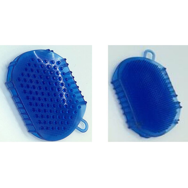 1 Uds guantes para fregar de masaje de silicona suave para pelar el cuerpo cepillo de baño guantes exfoliantes cepillo de pie para el cepillo corporal para Baño