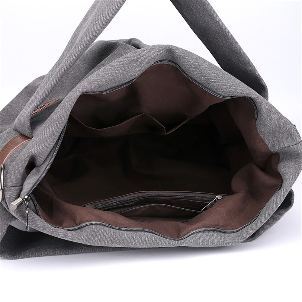 Canvas Hand Bags For Women Bolso Mujer Reusable Shopping Bags Women Bag Over Shoulder-Bag Large-Capacity Ladies Tote Bags