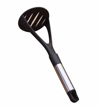 ZLCA Potato Mashers Kitchen Cooking Tools For Stainless Steel PP Plastic Pressure Mud Puree Vegetable Press Maker Accessories: Black