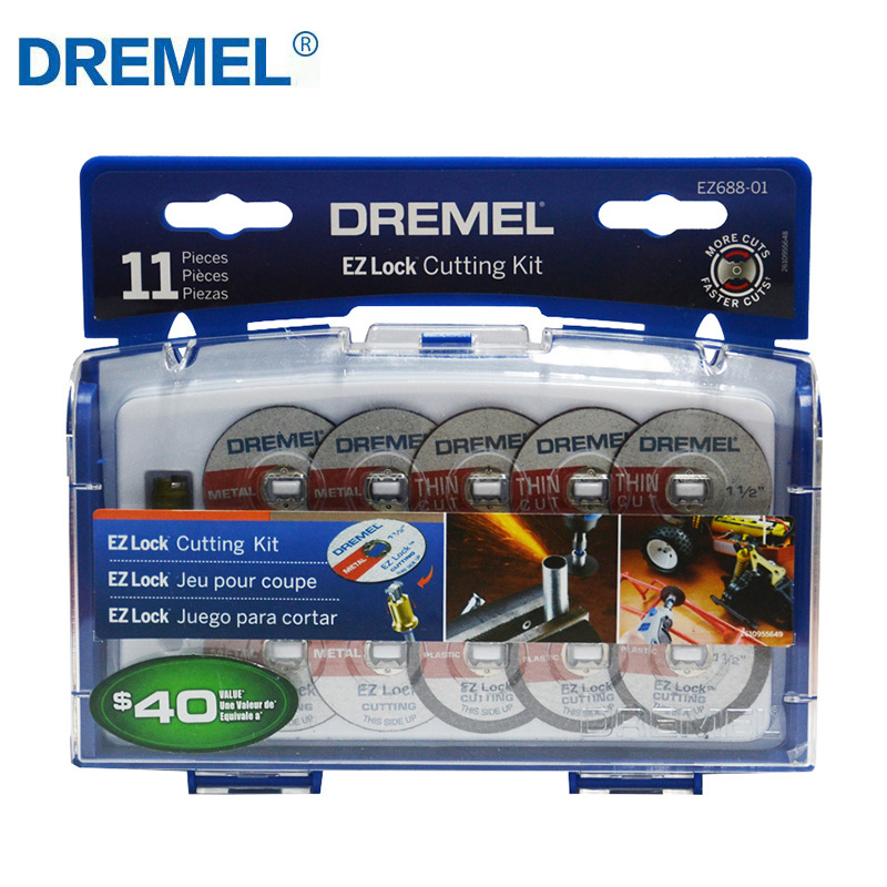 Dremel Multipurpose Set All-Purpose Rotary Tool Accessory Kit 687-01 686-01 689-01 EZ688-01 for Use Wood Metal and Glass