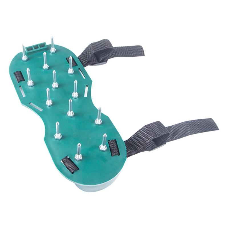 Rasen Belüfter Sandalen Gartenarbeit Boden Farbe Selbst nivellierung Zement Bau Nagel Schuhe Vertikutierer Grünland Aufreißer Werkzeug