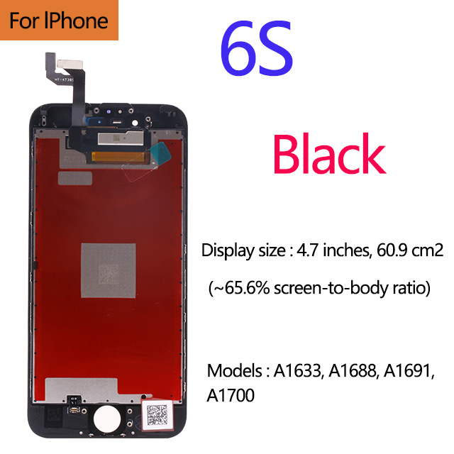 AAA+++ für iPhone 5 5s 5c 6 7 LCD Anzeige Touchscreen für 6s 7 8 Plus SE 100 % nagelneu LCD Digitizer gehärtet +: Weizen