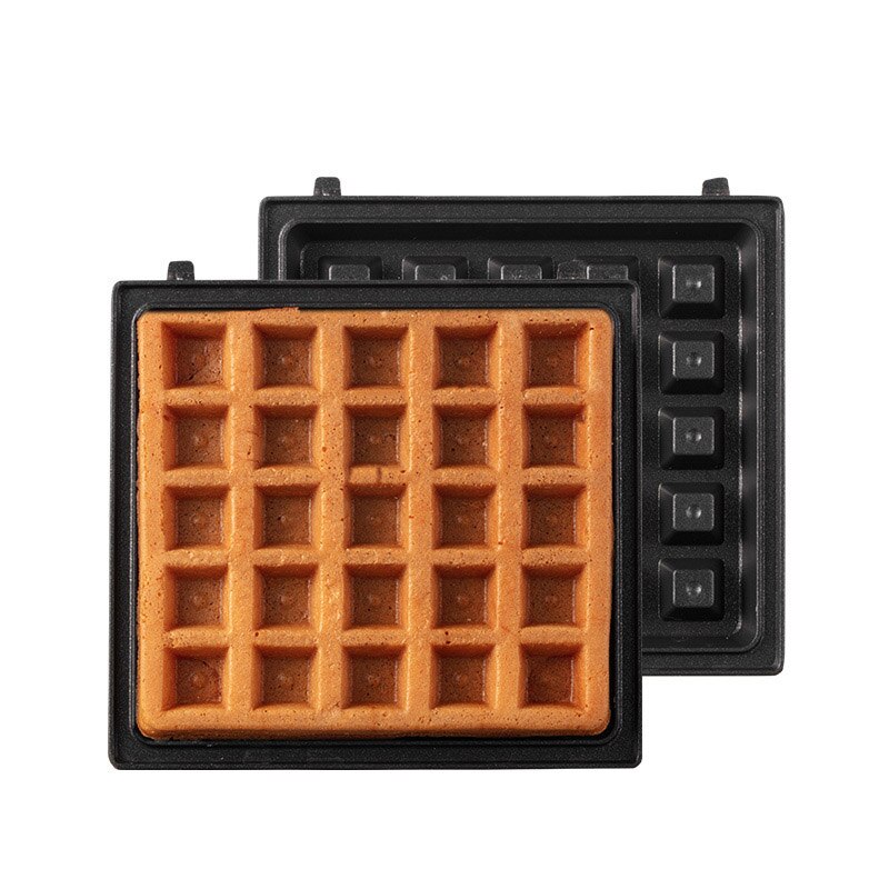 220V elektryczny opiekacz robić kanapek mini gofrownica toster robić pieczenia lampa wielofunkcyjna jedzenie śniadanie maszyna naleśnik kanapka: Waffle Pan