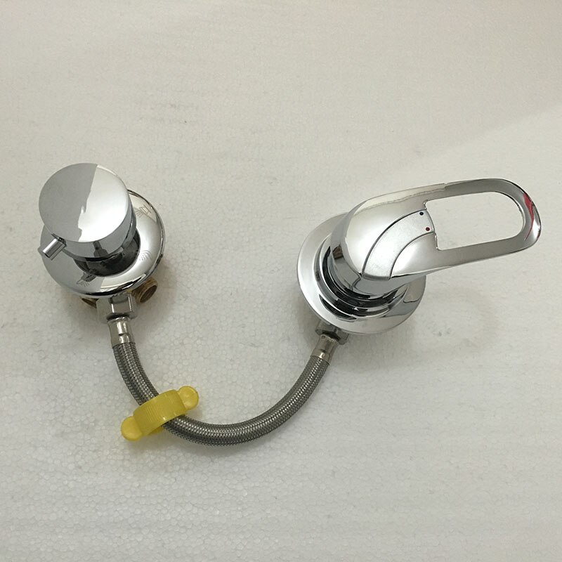 MTTUZK badrandcombinaties 2/3/4/5 Manieren water outlet messing douche tap schroef of intubatie split douchecabine douche mengkranen