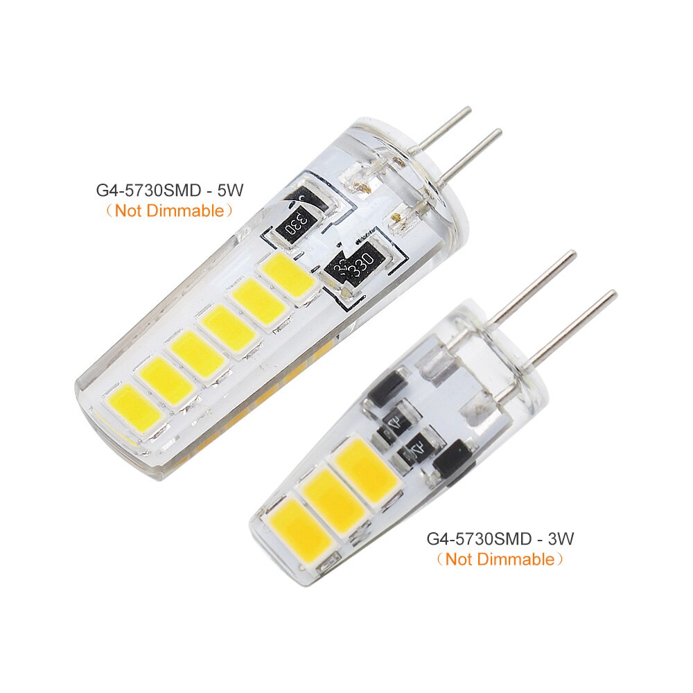 3W 5W 6W DC12V Dimmbare G4 LED Licht Lampe home Küche haube beleuchtung scheinwerfer Kronleuchter Lampen Ersetzen halogen