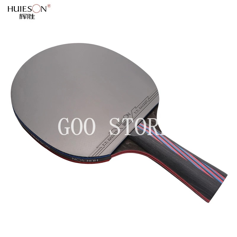 Huieson-raqueta de tenis de mesa Nano Carbon 9,8, raqueta de tenis de mesa de ataque rápido, entrenamiento , Original, palo de Ping Pong