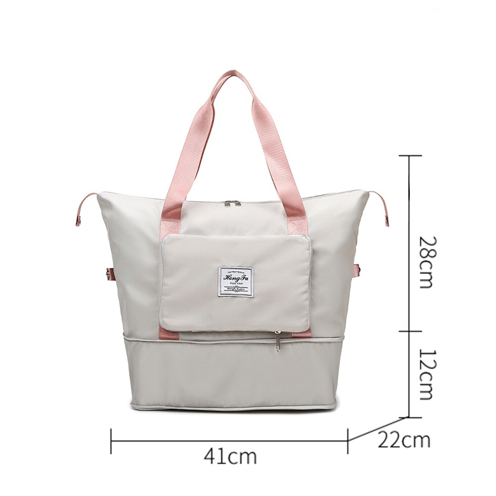 Car Interior Storage Bag Shoulder Bags Waterproof Oxford Cloth Handbag Foldable Large Capacity Training Travel Gym Bag