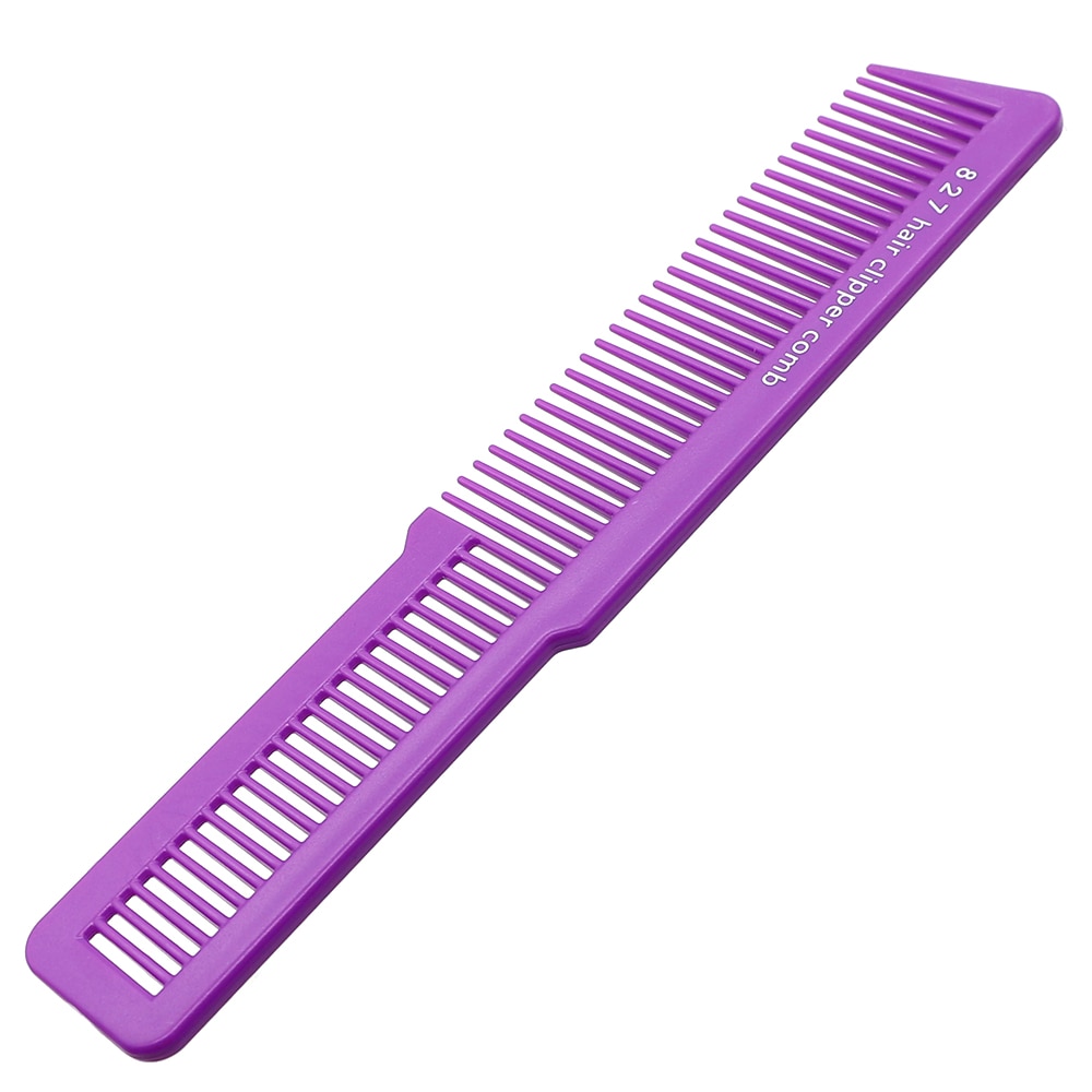 Salon Men Clipper Hair Cut Comb Carbon Barber Hair Comb For Hair Trimming Hairdresser Comb T-827 5 Colors Available
