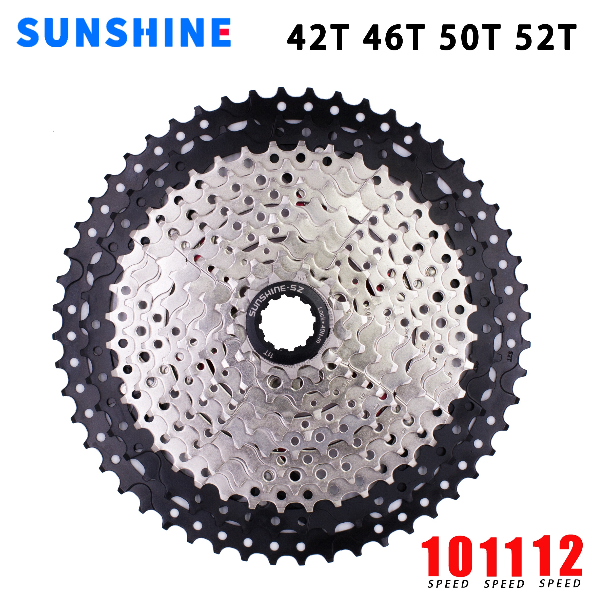 Sunshine 10S 11S 12S Speed Cassette Fiets Vliegwiel Moutain Bike Mtb Casset Xd V