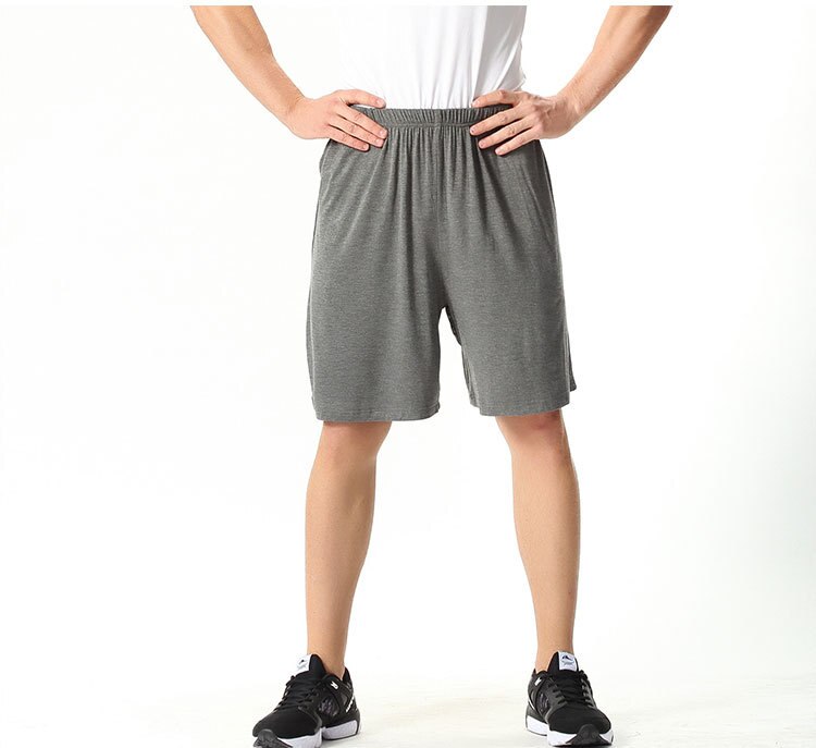Nyhet sommar casual män& #39 ; s 100%  sovbyxor i bomull pyjamasshorts nattkläder mjuka hemkläder pyjamas nattkläder pyjamas homme: Grå / Xxxl