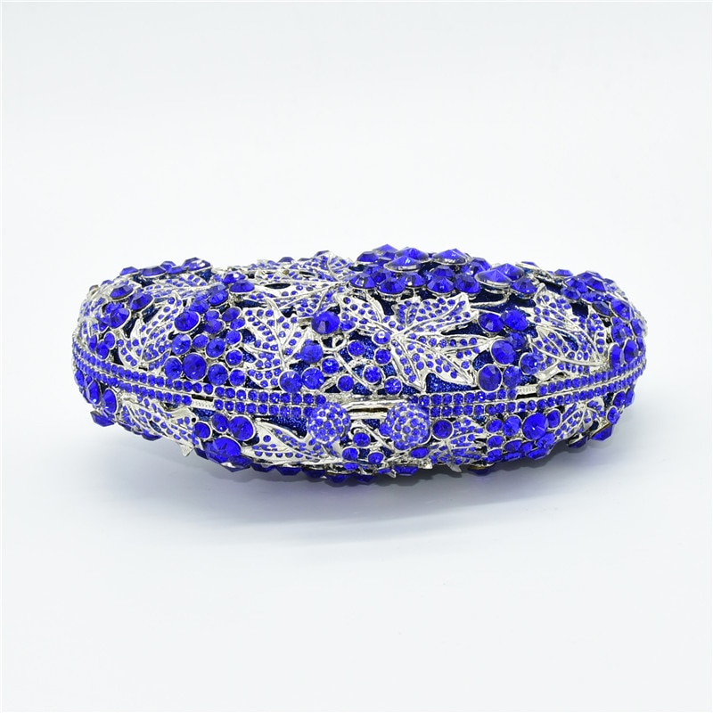 Siste diamant luksus veske clutcher bryllup vesker luksus veske til kvinner rhinestone aften vesker clutcher til kvinner