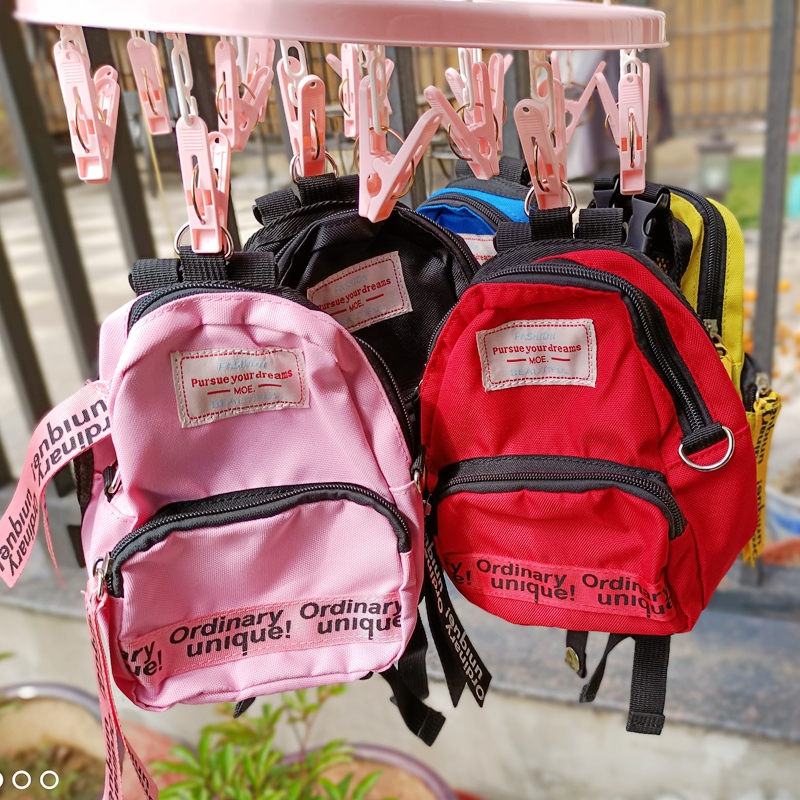 Small Dog Backpack Harness 5 Color Outdoor Pet Self Carrier School Bag Doggy Poop Bag Carrier Poodle Bichon Canvas Goods