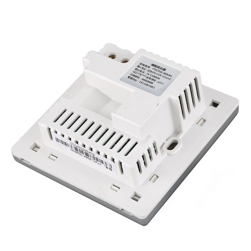 300Mbps Wall Router 110V/220V Power Ap Relay Smart Wireless Wifi Repeater Extender Wall Embedded 2.4Ghz Router Panel Usb Socket