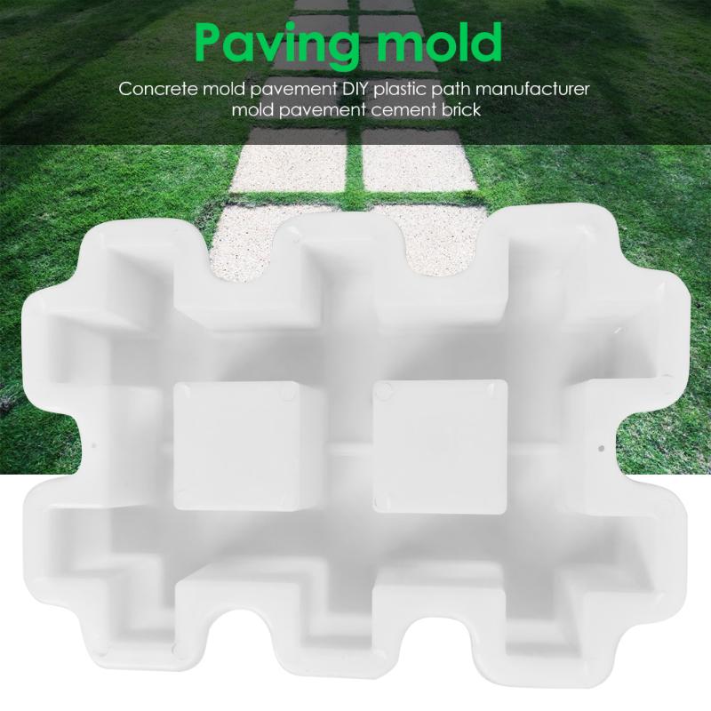 Molde de Camino de piedras para jardín, pavimentación de bloques de cemento, molde de hormigón, bricolaje, molde para construir pavimentos, Camino de piedras de jardín, moldes de hormigón