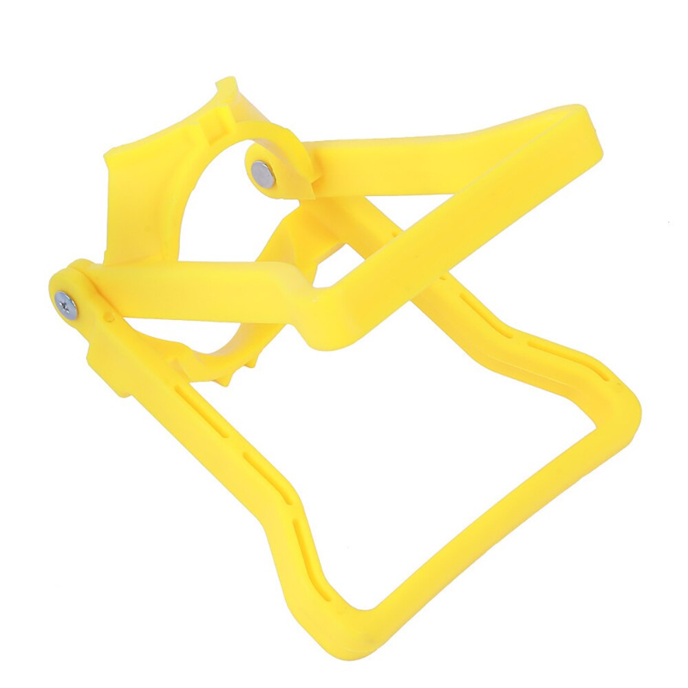 1PC de plástico ASA para botellas de agua de ahorro de energía más grueso agua manejar cubo de agua dispositivo de elevación llevar embotellada dispositivo de bombeo de colgar: B Style Yellow