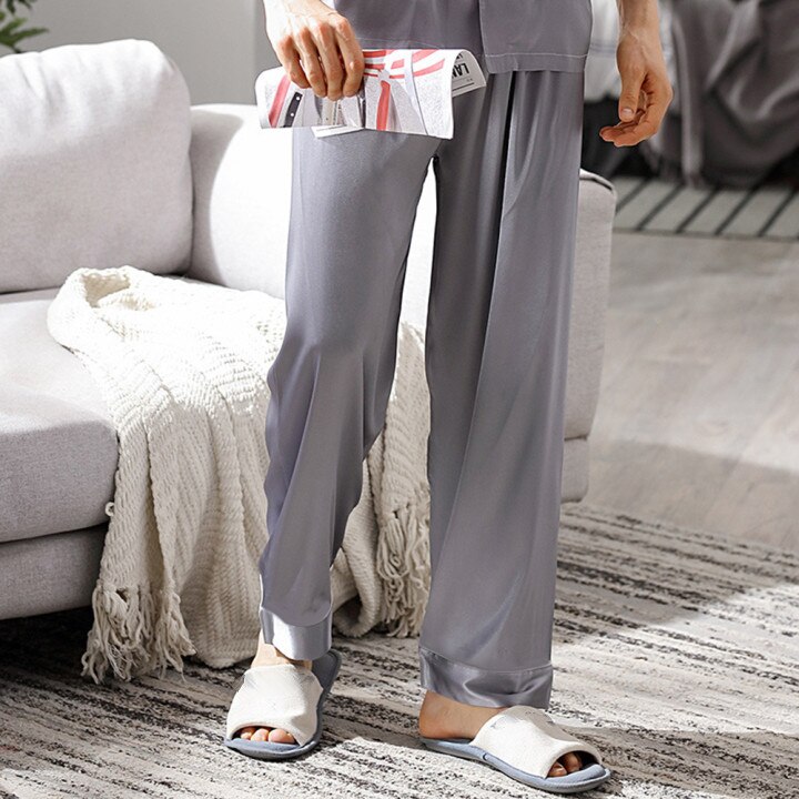Bottoms Broek Nachtkleding Pyjama Nachtkleding Effen Kleur Loungewear Slaap