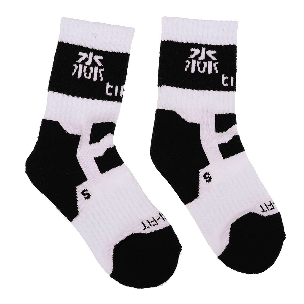 Men Women Cotton Skateboard Roller Skating Socks Comfortable Socks: black S