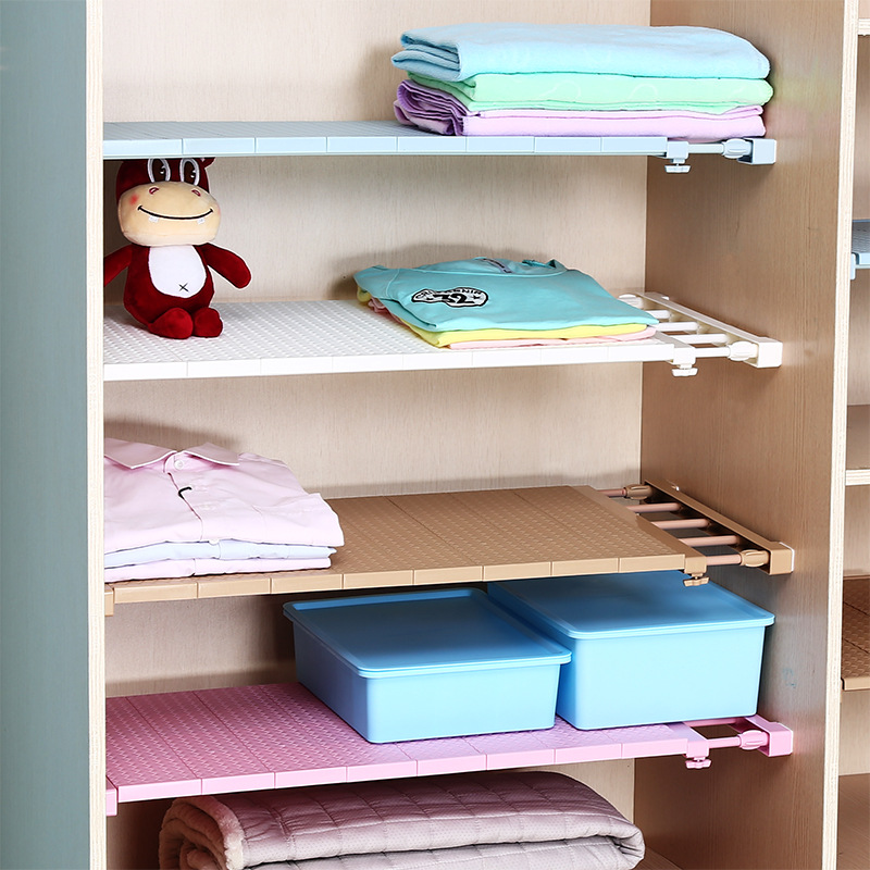 Kleiderschrank Wandschrank Organizer Wandschrank einstellbar Zauberstab-montiert lagerung Regal küche Regal schrank dekorative verwöhnen schrank ständer