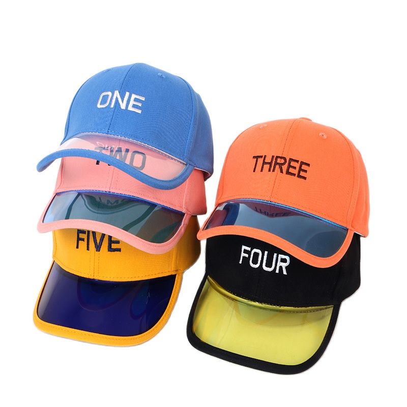 Doitbest Kind Baseball Cap Lente Hip Hop Transparante Rand Zomer Zon Kids Hoeden Jongens Meisjes Caps Snapback Hoed Gorras