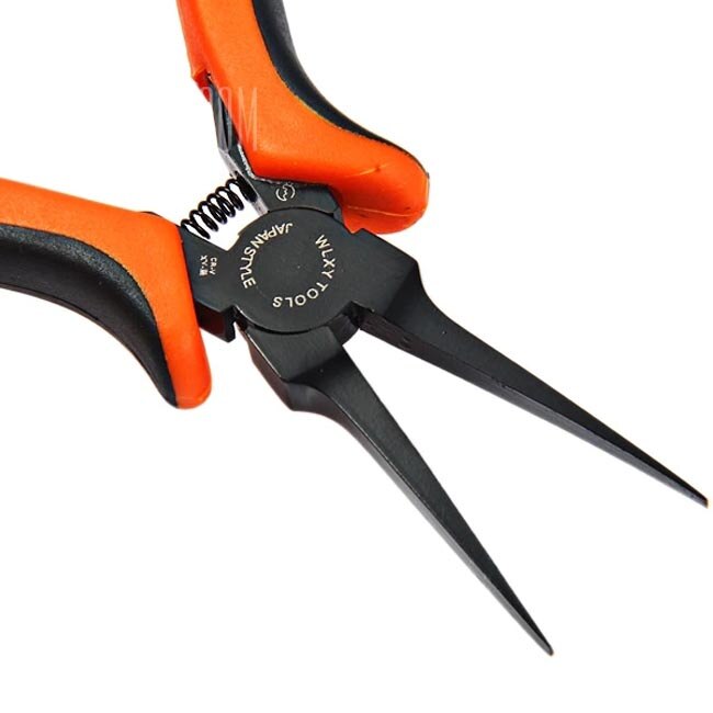 4.5 inch Thin Flat Nose Pliers Clamp Multifunctional Plier Tool Electrical Hand Tool Jewelry Handcraft Making Tool