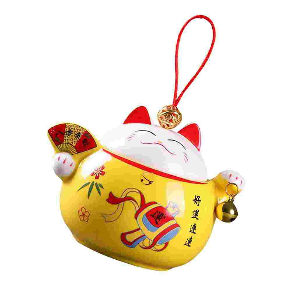 Thee Verzegelde Opslag Blikken Gedroogd Fruit Thee Opslag Container Theebus Suiker Kan: Yellow