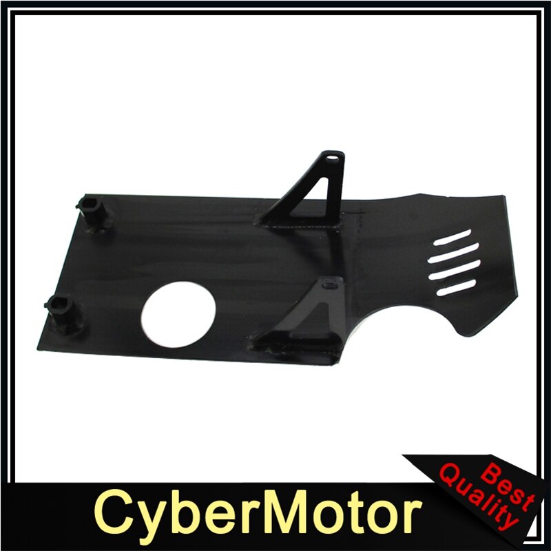 Aluminum Engine Skid Plate For Dirt Pit Bike XR50 CRF50 50cc 70cc 90cc 110cc 125cc 140cc Lifan YX SSR YCF GPX SDG: Black