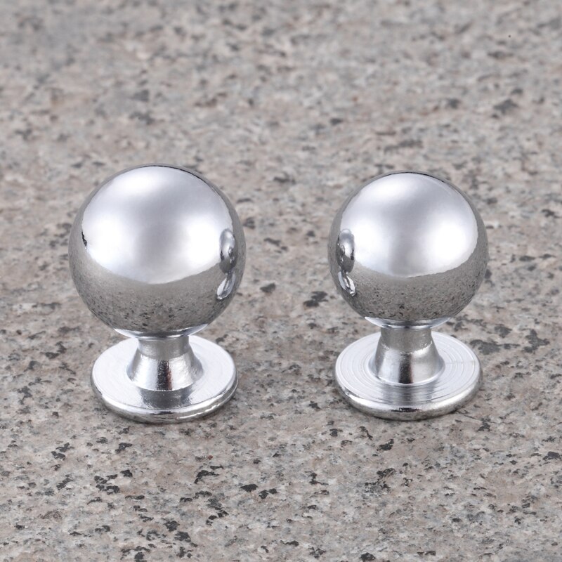 Myhomera skapknott solid metall skapavtrekkere skuffknotter møbelgarderobe rundt håndtak kjøkkendørbeslag mini sml