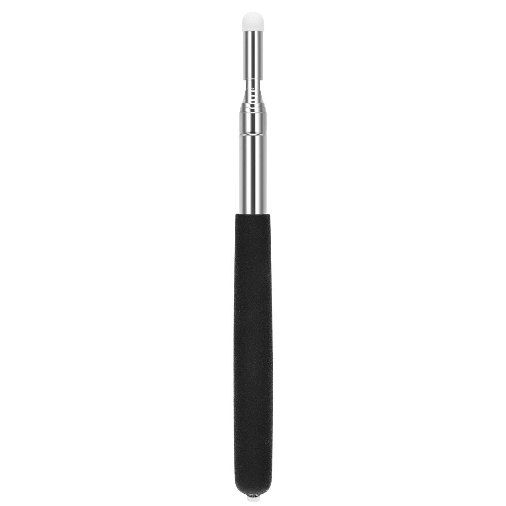 WINOMO-aguja con forma de mano extensible, puntero telescópico retráctil, puntero de pizarra de aula portátil, color negro