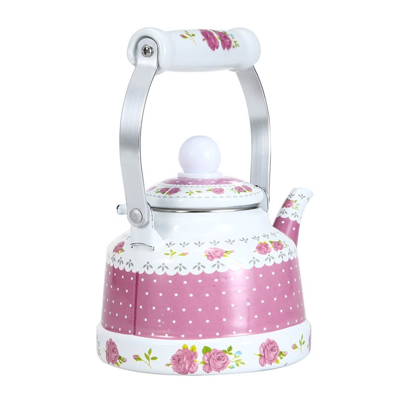 Pitcher Enamel Kettle Enamel Pot Water Pot Style Enamel Pot Ancient Bell Pot Home