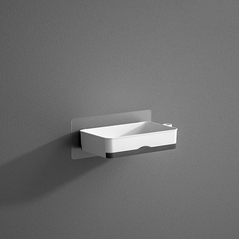 Wall-mounted Soap Dish 180 Degrees Rotate 1 2 3 4 Layer Soap Draining Rack Bathroom Soap Holder Bathroom Toiletries Shelf: W1