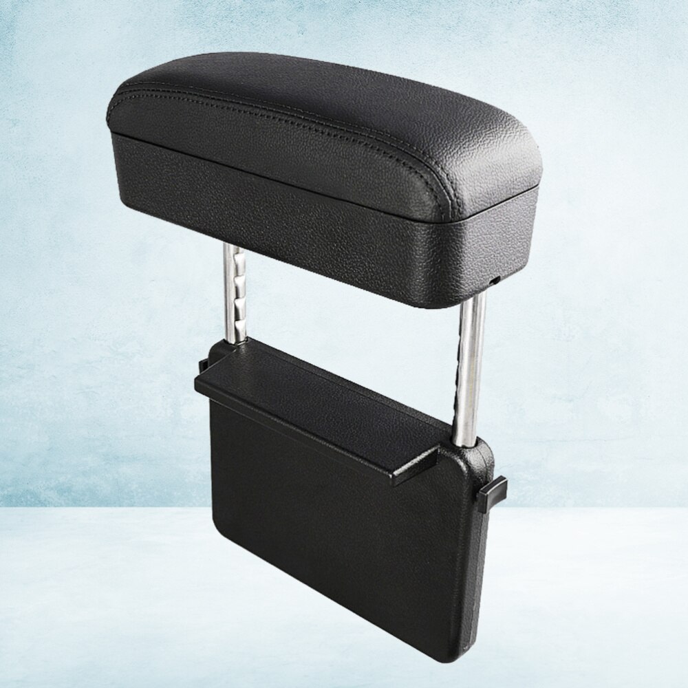 Universal Car Mounted Armrest Box Central Box Elbow Support Pad Car Center Console Armrests for Car Beige: Picture 2