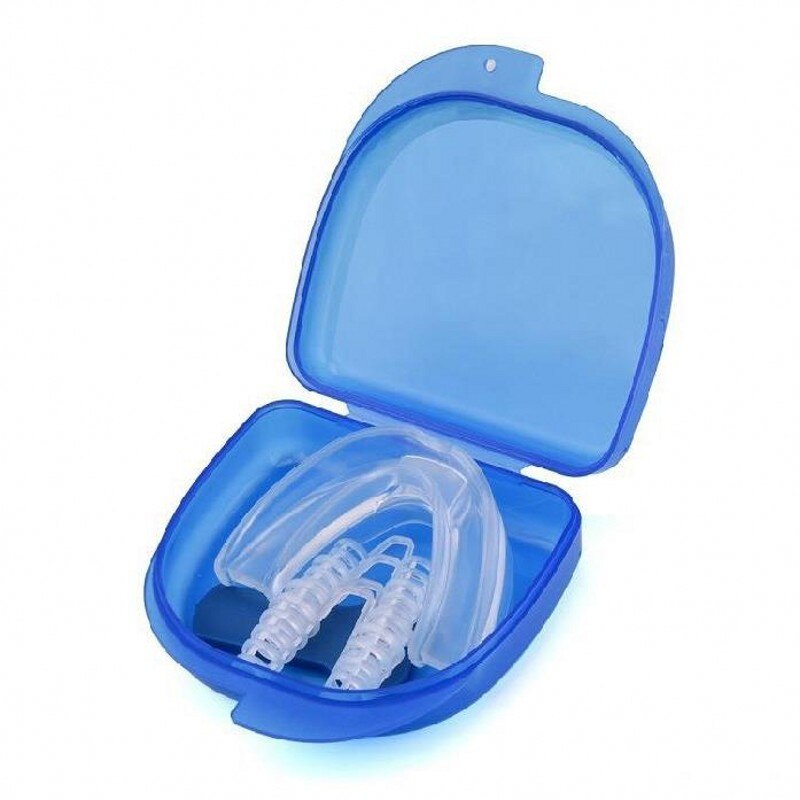 Silicone Anti Snoring Stop Device Adjustable Mouthpiece Mouth Guard Sleep Aid men Stop Snoring: Mouth Guard