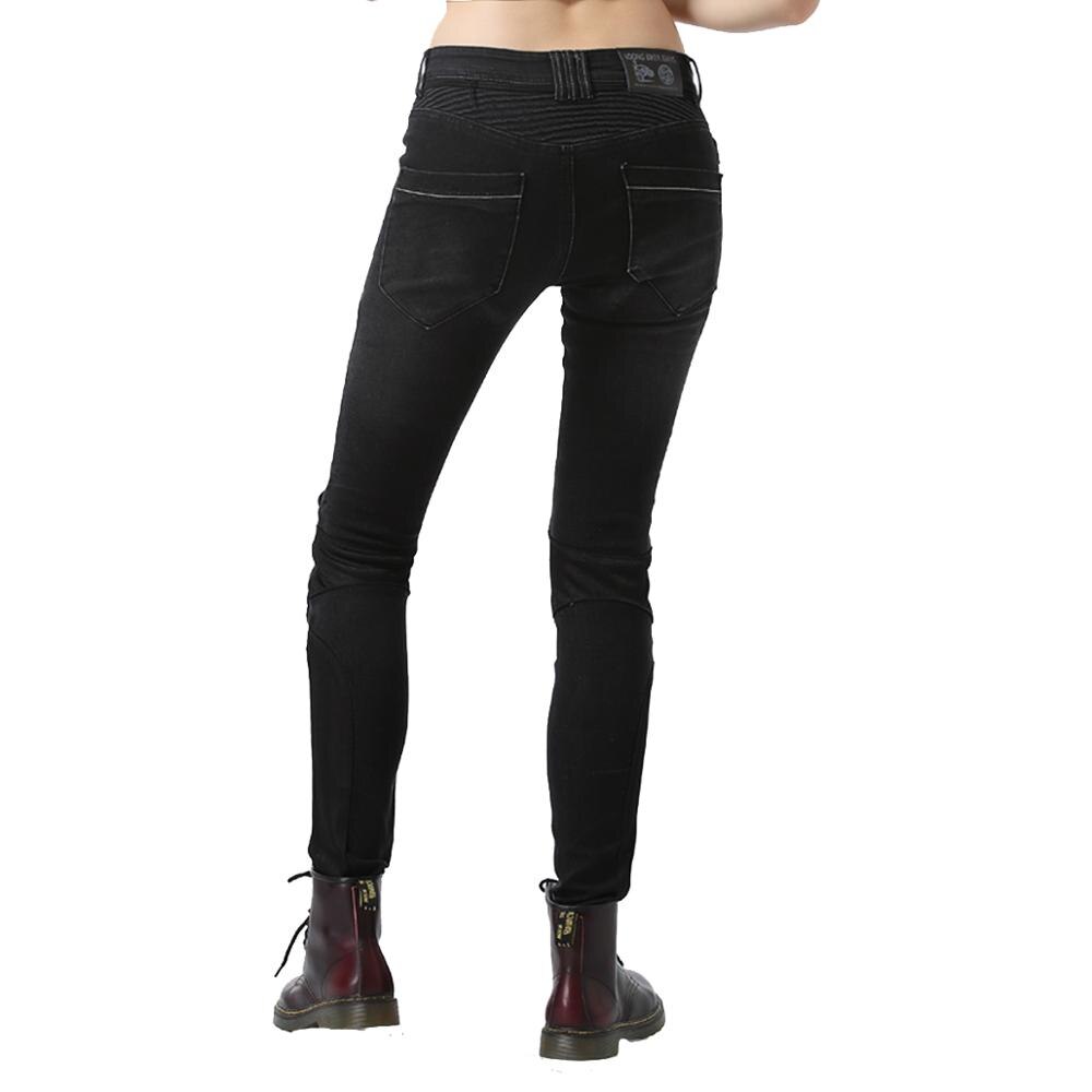 Kvinder sport jeans ce pansrede mesh luftbukser til motorcykel motorcykel dirtbike off road atv hockey skiløb rustning beskyttende bukser