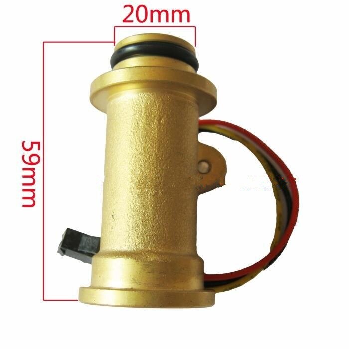 Water heaters flow meter sensors Hall pulse flowmeter for Drinking fountains water dispenser G1/2 0.3-10L/min 2.0MPa DC3-24V