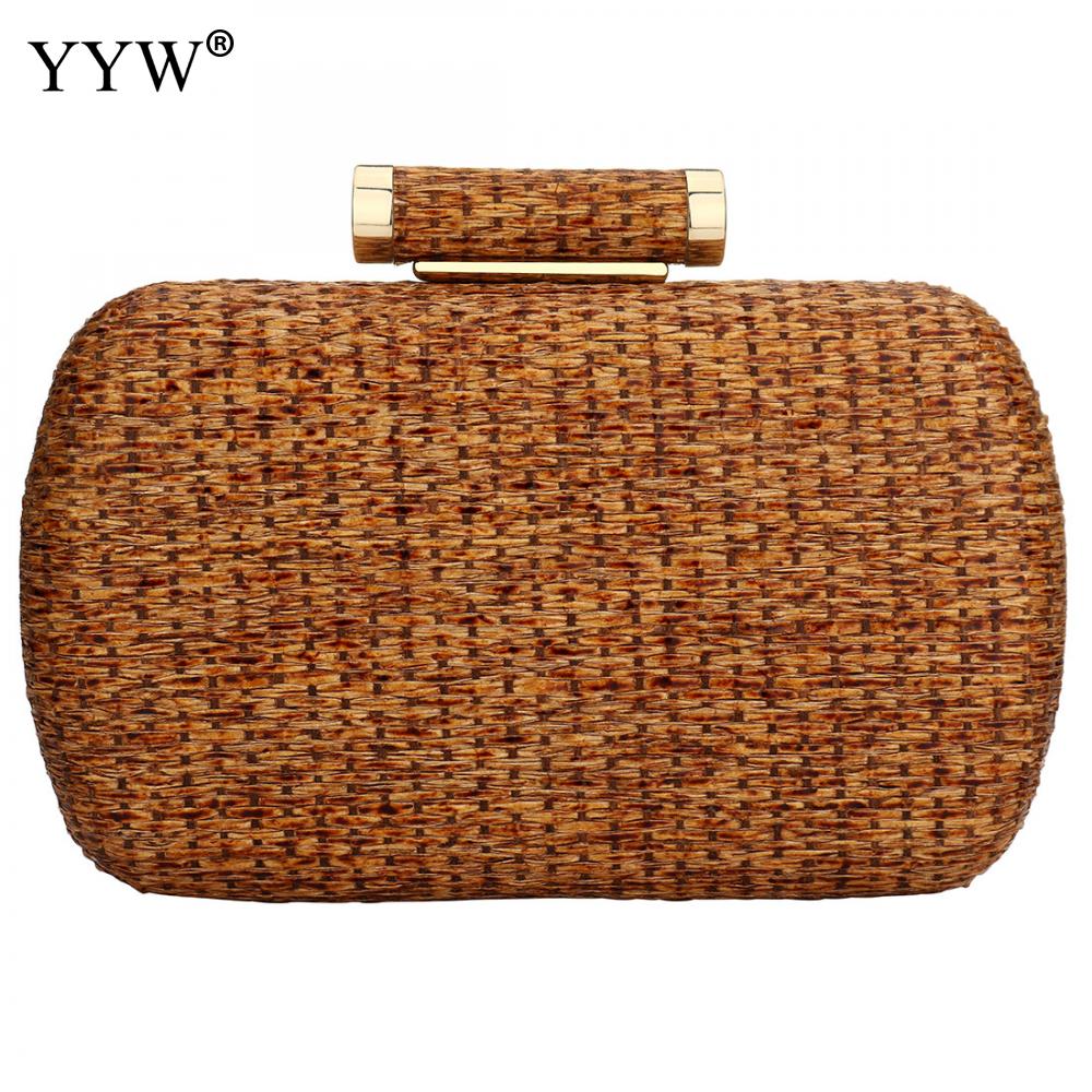 YYW di Paglia di Estate del Sacchetto di Frizione di Modo del Sacchetto Delle Donne Sopra la Spalla della borsa Femminile Borsa Da Sera di Promenade Del Partito di Sera Sac Bolsa Feminina